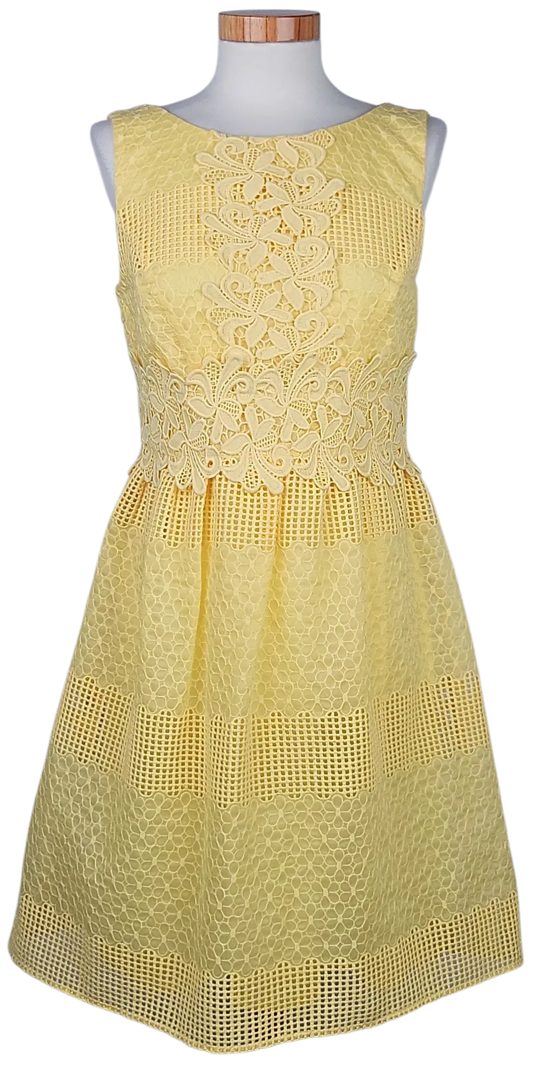 Jakes's Damen Midikleid, gelb - Gr. M  - Bild 1