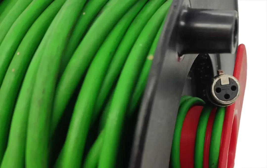 ABT Kabeltrommel/Gerätetrommel mit grünem XLR-Kabel Typ GLT/GT 25/GT 50 – Bild 6