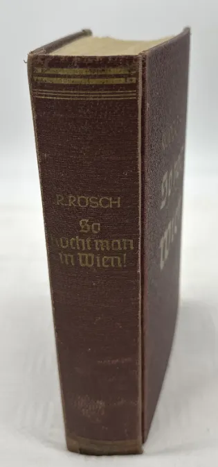Rudolf Rösch "So kocht man in Wien" 1938 – Bild 2