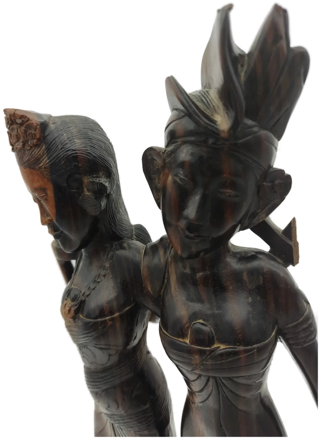 Hochzeitspaar-Figur Holz handgeschnitzt | Bali-Schatz – Bild 6