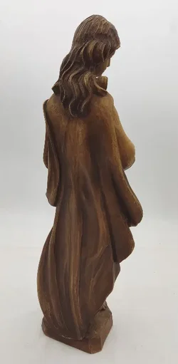 Heilige Elisabeth Statue aus Holz – Vorschau 3