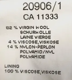 Marc Cain Damen Kostüm - Blazer und Rock schwarz Gr. L - Bild 5