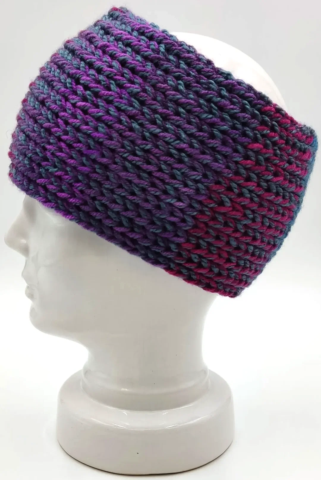 Handgestricktes Stirnband – Bild 2