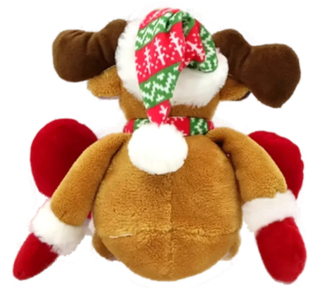 Weihnachtliches Plüsch-Rentier  – Bild 3