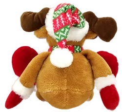 Weihnachtliches Plüsch-Rentier  - Bild 3