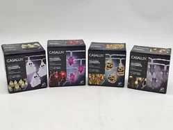 LED-Dekolichterketten für Halloween Set #4 (Geister, Fledermäuse, Kürbisse und Spinnen) – Vorschau 1