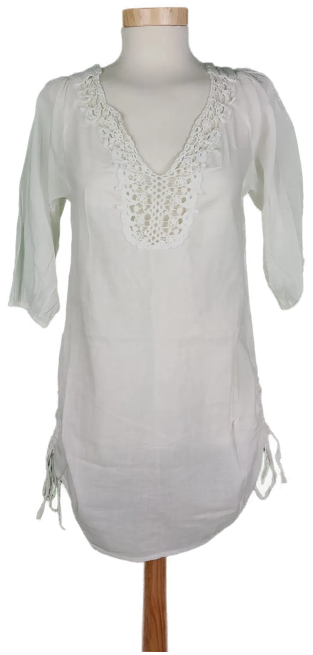 ESMARA Damen Longbluse weiß - S/36 - Bild 4
