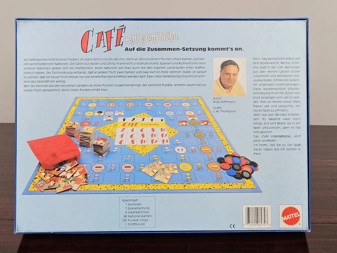 CAFE INTERNATIONAL - Gesellschaftsspiel - MATTEL – Bild 2