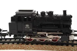 Märklin H0 Set-S – Güterzug mit Dampflok, Güterwagen, Gleisoval & Transformator | Vintage-Modellbahn-Set - Bild 3