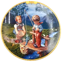 Sammelteller „Kindheitsfreuden der Jahreszeiten“ von M.I. Hummel - August (Teller A 48)