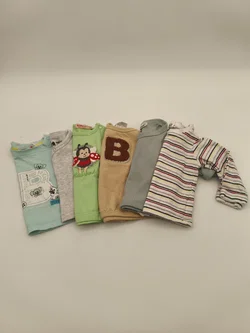 5 Stk. Baby- Oberteile, Shirts, Gr. 50/56 – Vorschau 1