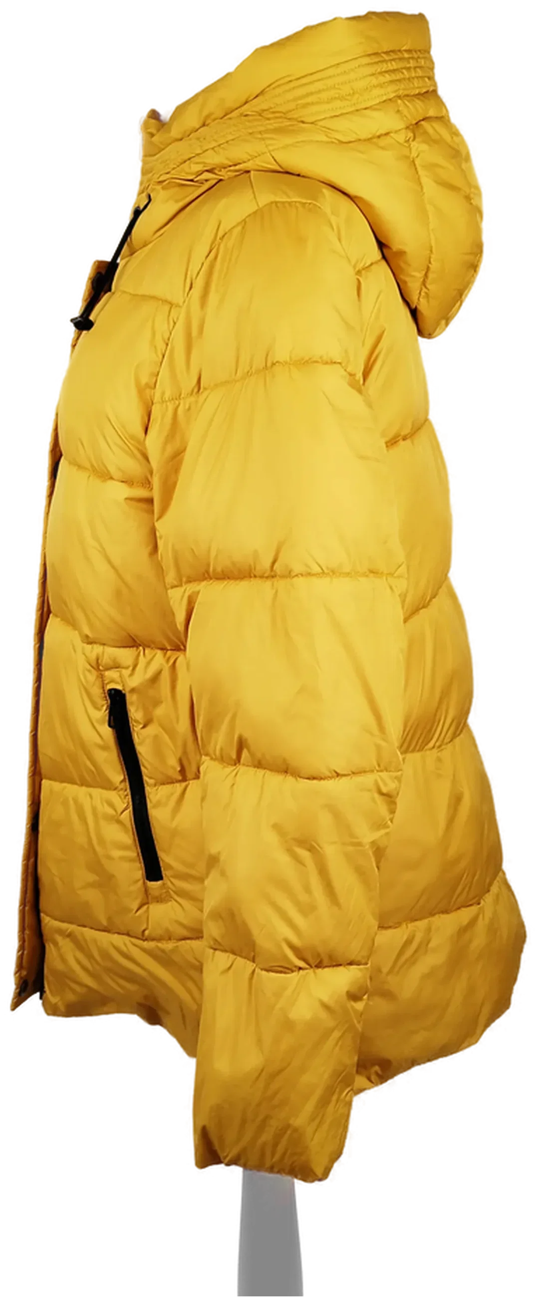 s.Oliver Steppjacke mit Kapuze, senfgelb, Gr. 40 – Bild 3