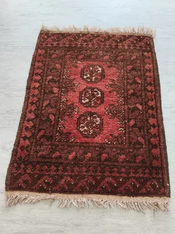 kleiner Orientteppich handgeknüpft, 50 x 70cm
