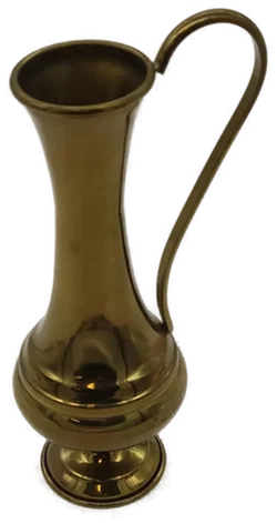 Wasserkrug Messing Gießkanne Höhe 17cm - Bild 3