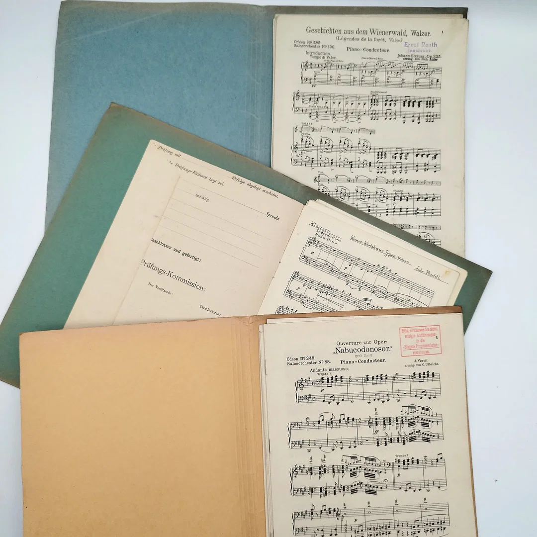Salonorchester-Noten Konvolut | Einmaliges Unikat – Bild 2
