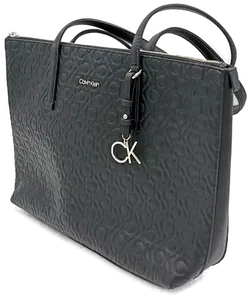 Calvin Klein Damen Shopper Handtasche schwarz - Bild 2