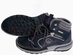 GIESSWEIN Wool Cross X Alpine wasserdichte Wanderschuhe für Damen in blau-grau, Größe 38 - Bild 3