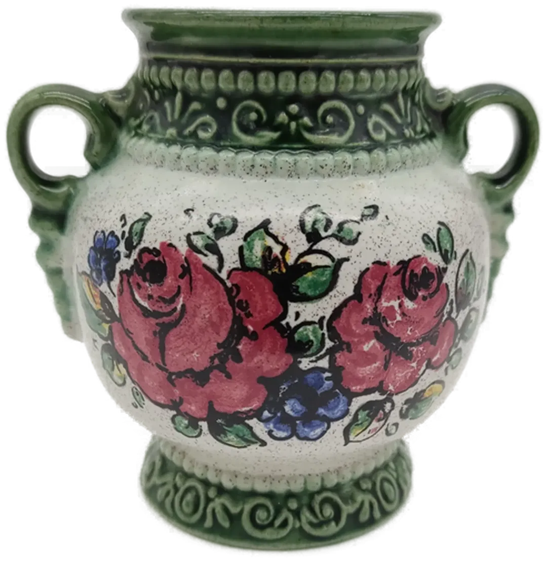 Vase Marzi & Remy Blumenmuster - Bild 1