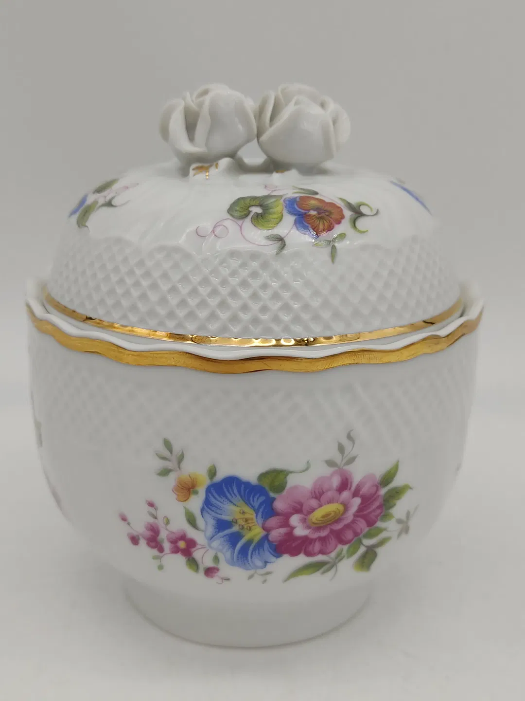 Hollohaza Hungary Deckeldose - Bild 3