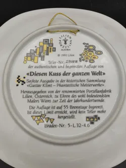 Lilien Porzellan - Sammelteller 