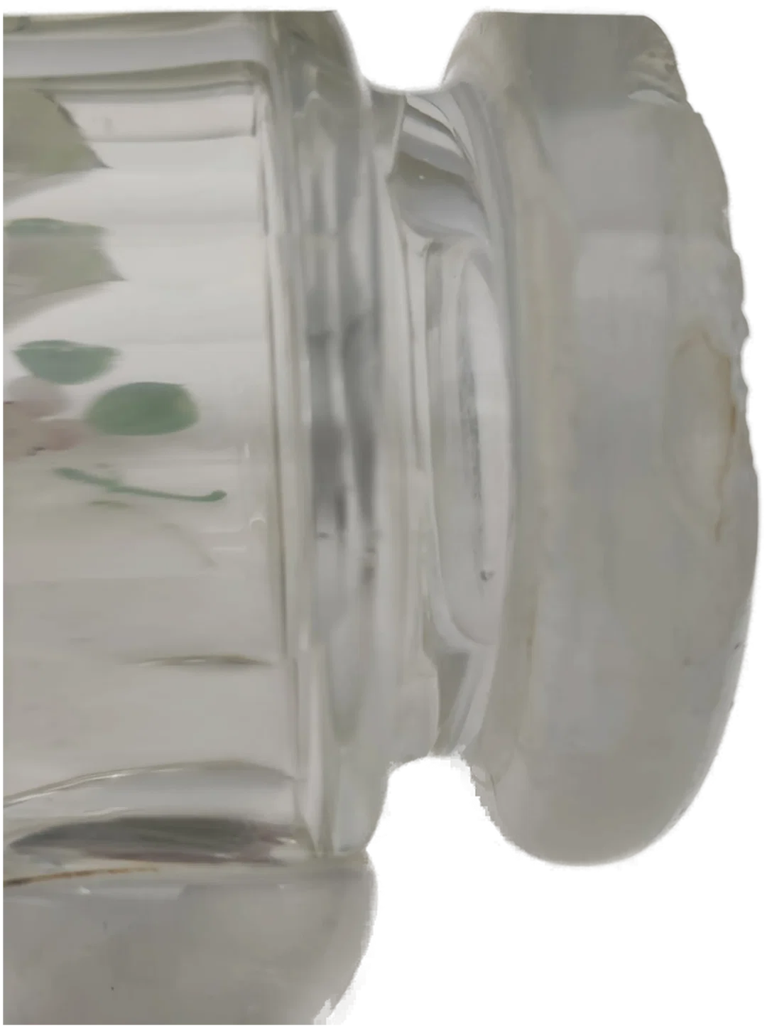 Glas-Bierkrug Pontafel-Pontebba Bierkrug Geprägter Zinndeckel 0,3 L | Historisches Sammlerstück – Bild 10