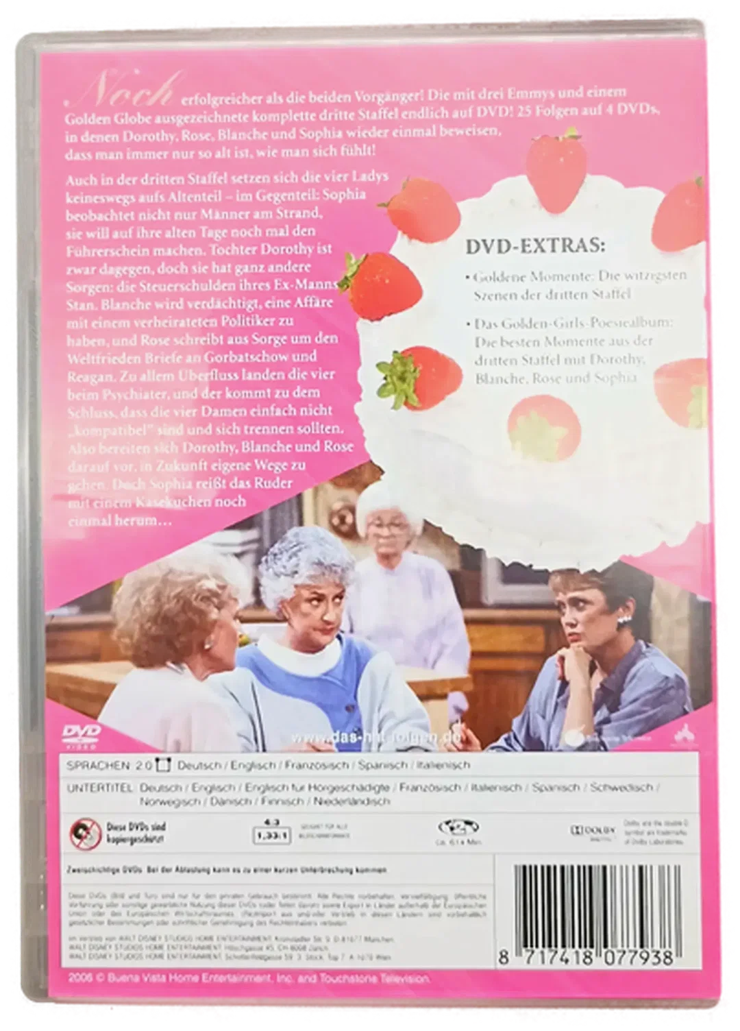 DVD "Golden Girls, Staffel 3"  – Bild 2