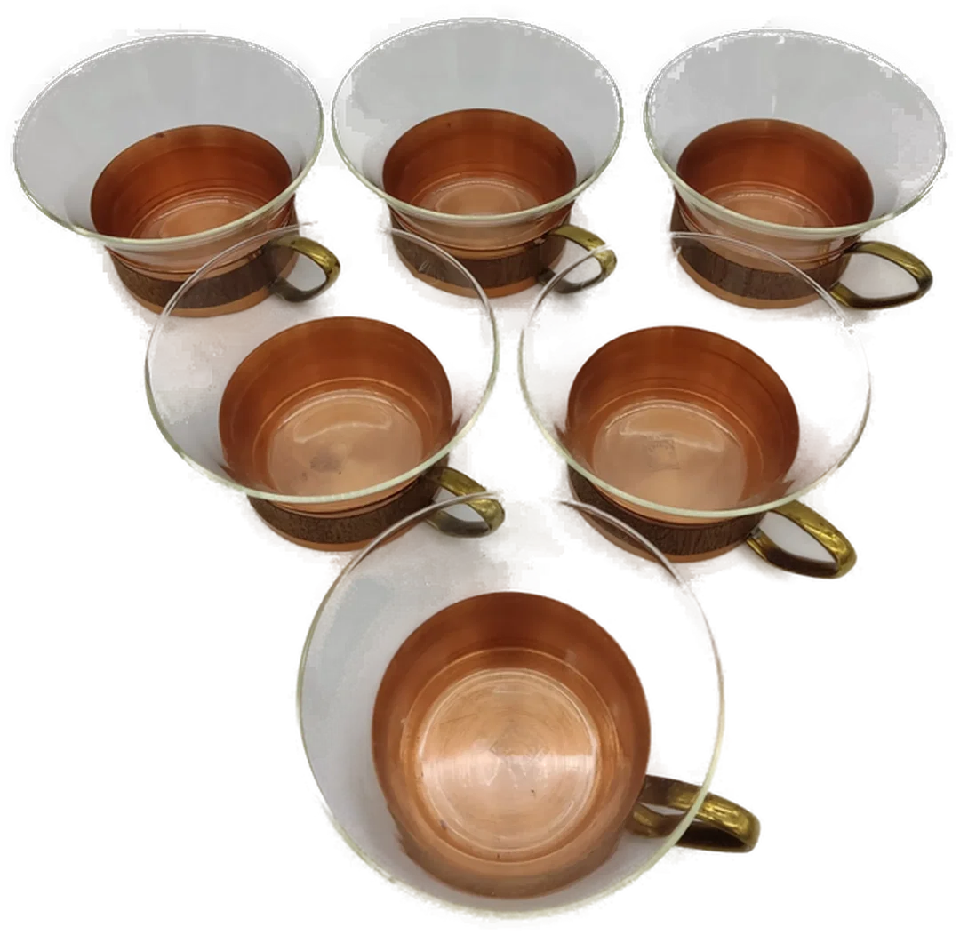 Tee-/Kaffee-Set 6-teilig | Einmaliges Unikat – Bild 2