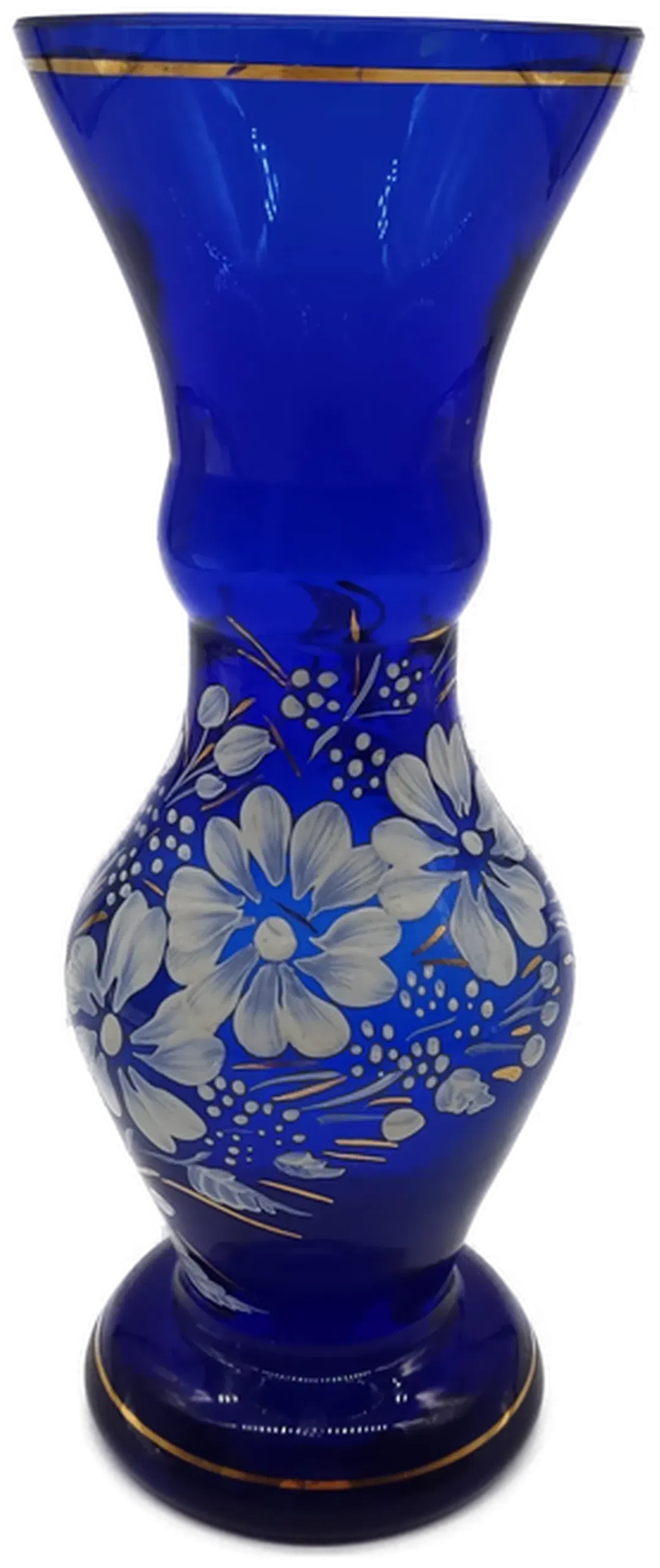 Blumenvase, blau - Bild 4