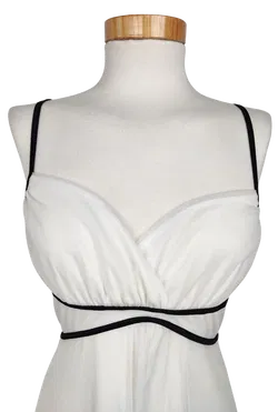 AMISU Damen Midikleid, weiß - Gr. S  - Bild 4