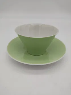 Lilien Porzellan DAISY Kaffeetasse 18 - grün - Bild 3