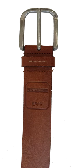 BRAX Herren Gürtel cognacbraun - Gl.: 85cm – Vorschau 2