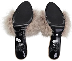 ZARA Damen Pantoletten, beige - Gr. 40 – Vorschau 7