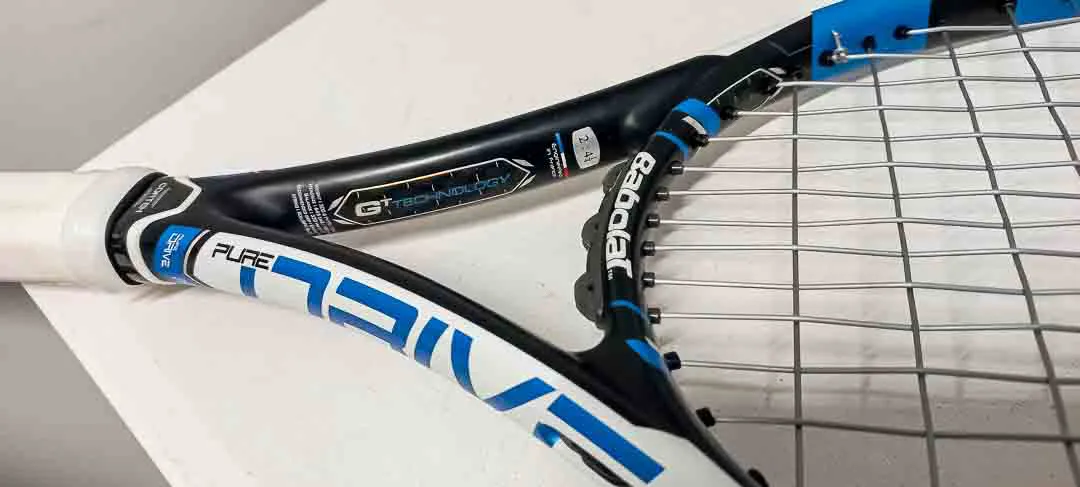 Babolat Pure Drive GT Tennisschläger Graphite Tungsten L2 Blau/Schwarz – Bild 4