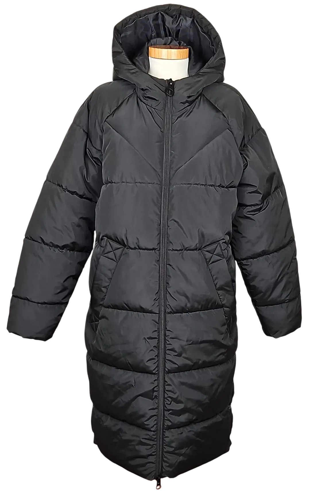 ONLY Damen Steppmantel, schwarz - Gr. M  - Bild 4