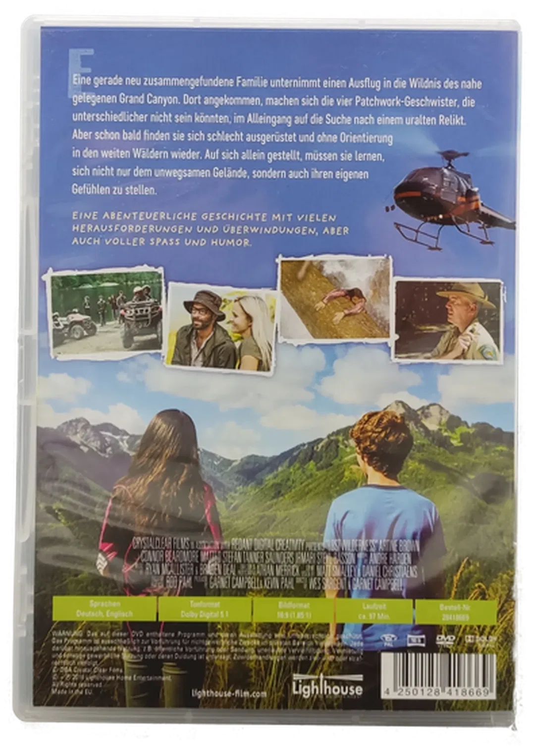 DVD "Ferien in der Wildnis - Ein bärenstarkes Familien-Abenteuer" mit Artine Brown und Connor Beardmore – Bild 2