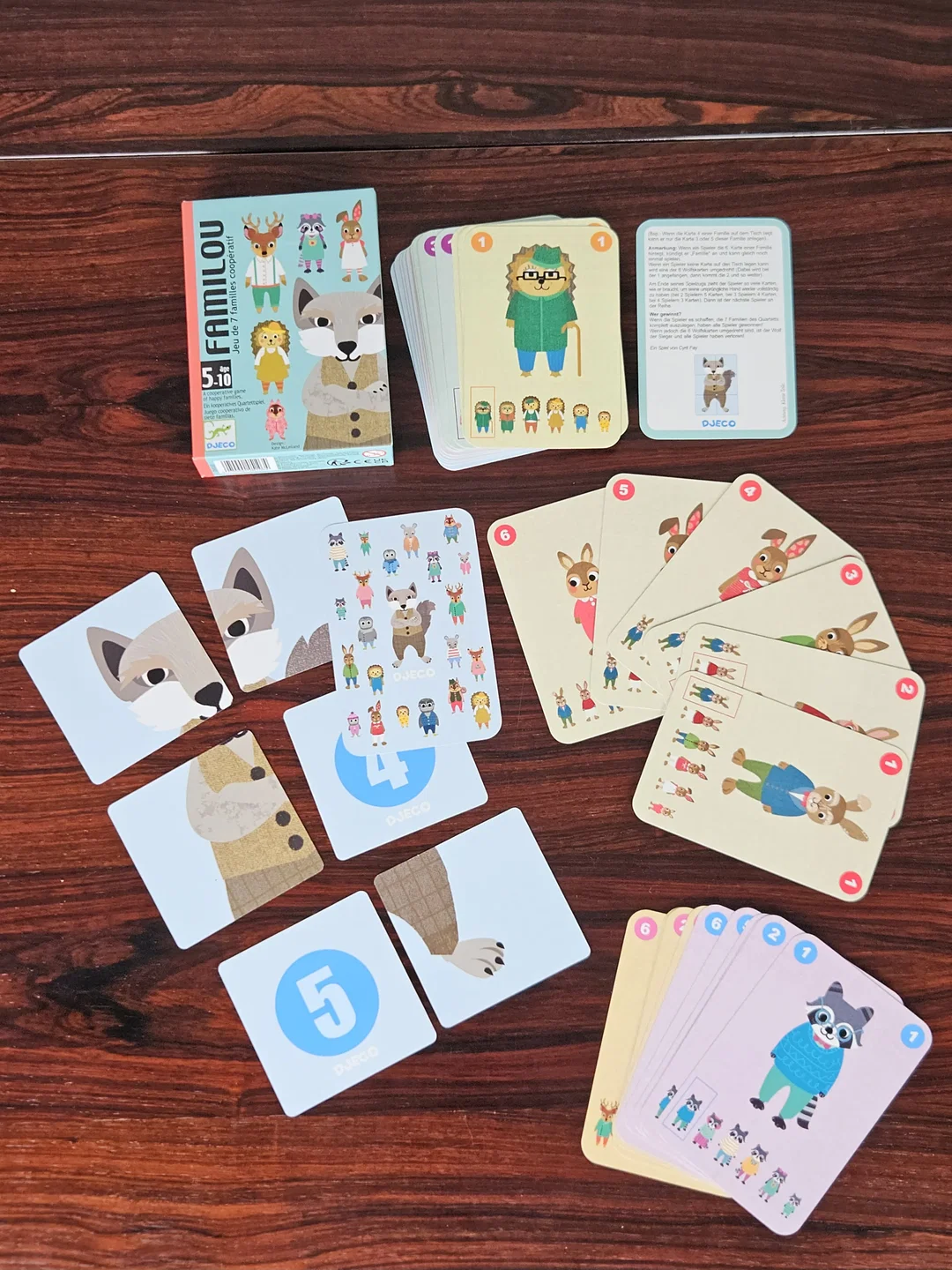 FAMILOU - Quartettspiel - DJECO – Bild 6