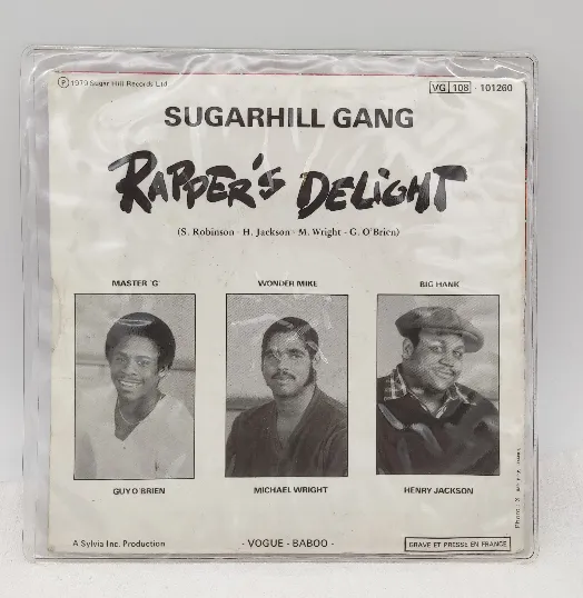 Single Langspielplatte - Sugarhill Gang - Rapper`s Delight – Bild 2