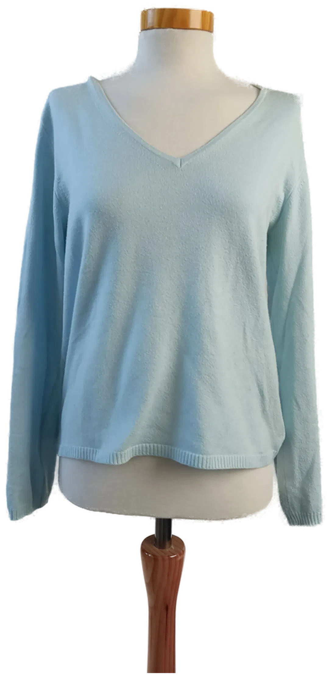 Comma, Damenpullover hellblau - Gr. 40 - Bild 4