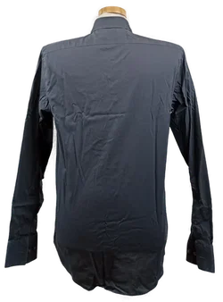 Calvin Klein Herren Hemd Slim Fit grau Gr. 39 1/2 - Bild 2