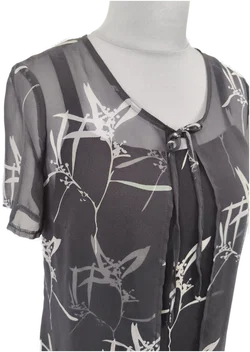 Cavita, langes Damenkleid 2-teilig, Gr. 42 - Bild 2