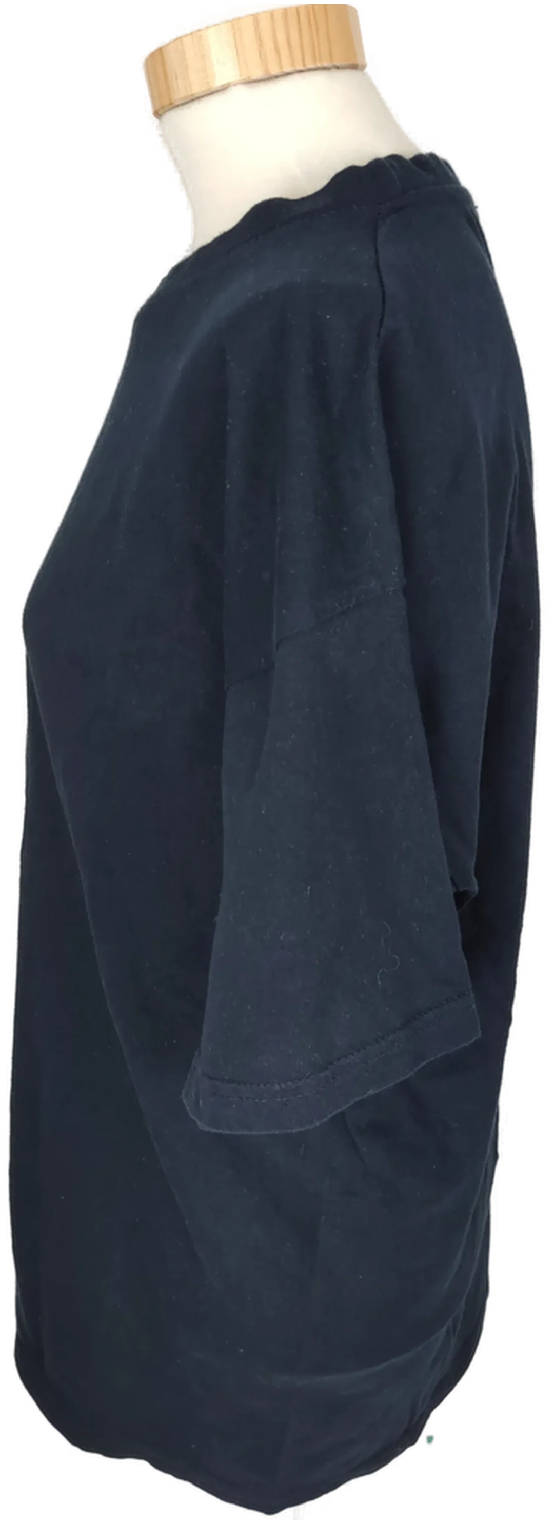 T-Shirt "B&C", kurzarm mit Rundhalsausschnitt, dunkelblau mit Aufdruck, Größe XL – Bild 2