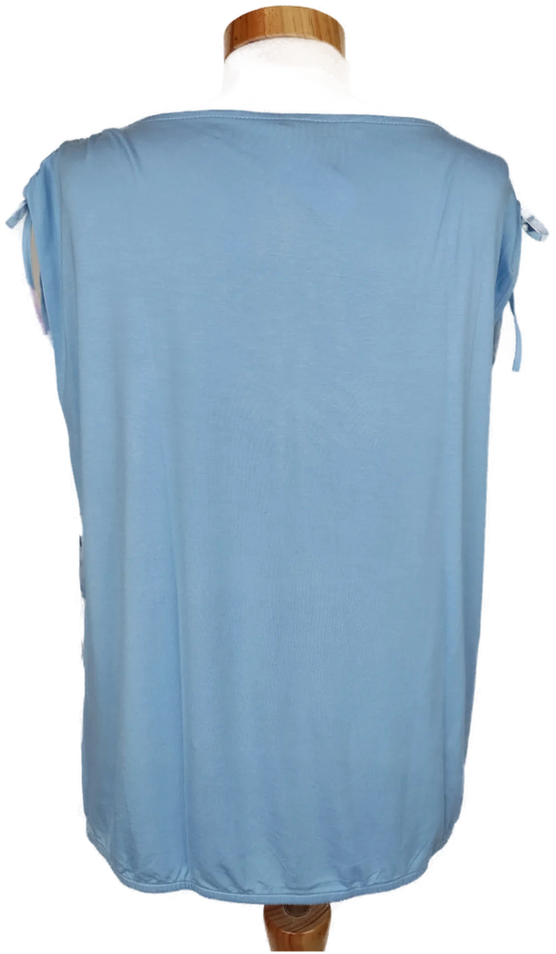 Comma Damen Shirt blau/grün/rosa geblümt - M/38 – Bild 2