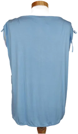Comma Damen Shirt blau/grün/rosa geblümt - M/38 – Vorschau 2