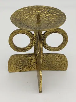 Mid-Century Kerzenständer Brutalismus - Bild 2