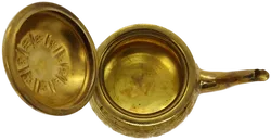 Mokka / Tee -Kanne aus Messing - Bild 6