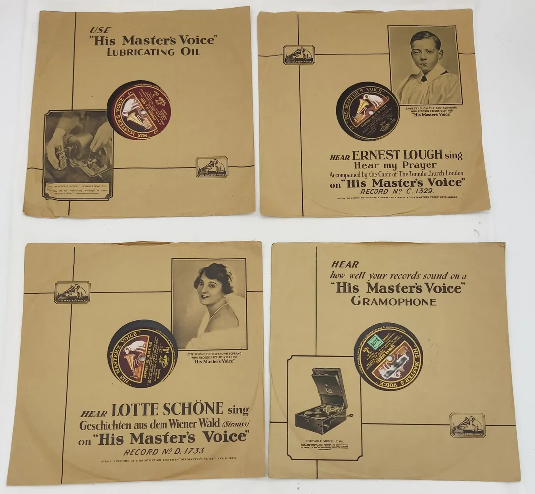 "His Masters  Voice" Records - Schellack Langspielplatten – Bild 3