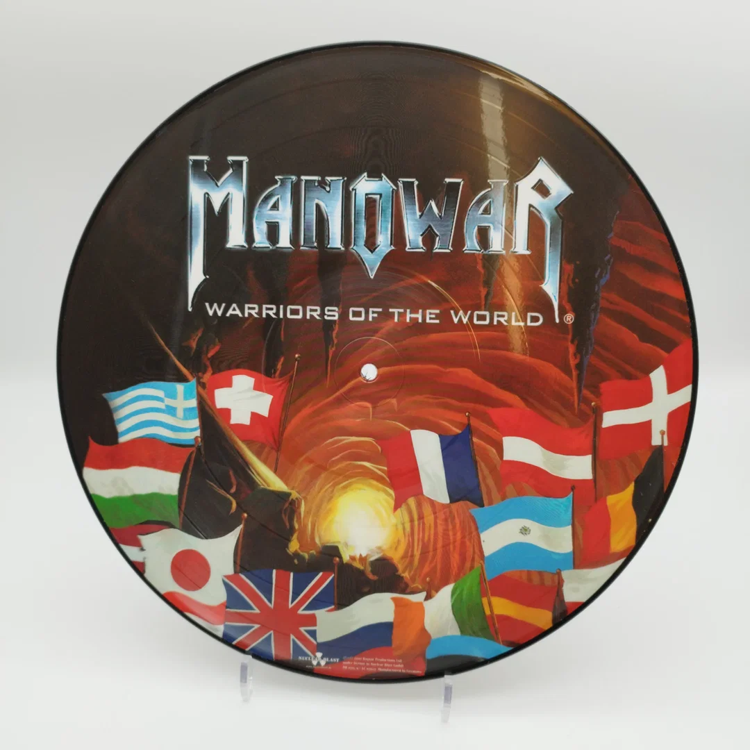Vinyl LP Manowar Warriors Of The World-Limited Picture Disc Edition (2002), NB 715-9 | Sammlerstück – Bild 4