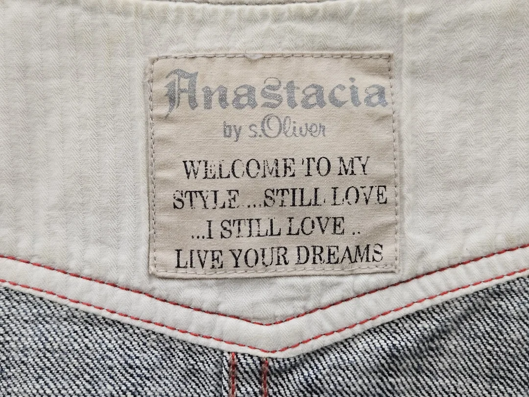 ANASTACIA by S.OLIVER Damen Jeansweste, blau - Gr. XS – Bild 3