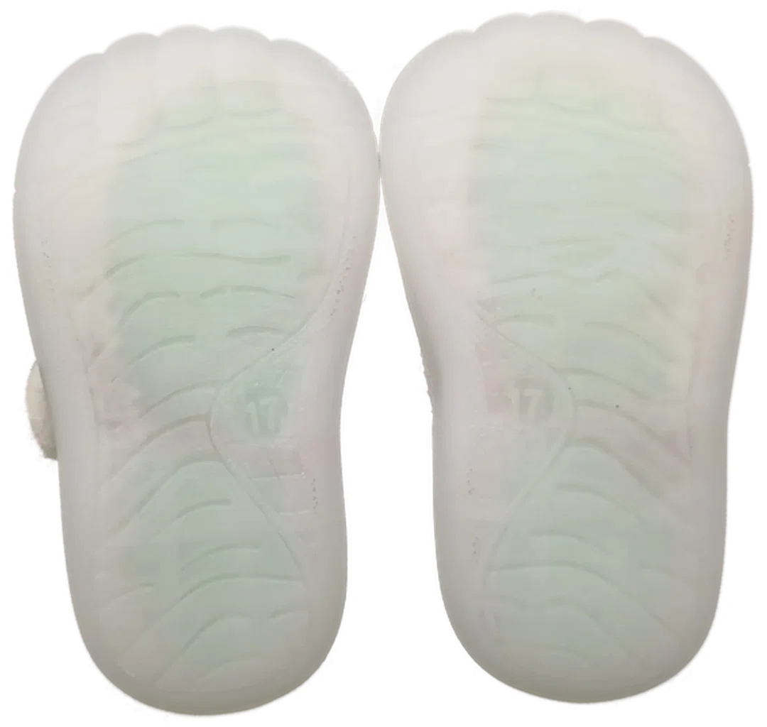 MeinBabylein Barfussschuhe weiß Gr. 17 – Bild 6