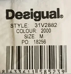 Desigual Damen Midikleid schwarz geblümt Gr. M - Bild 4